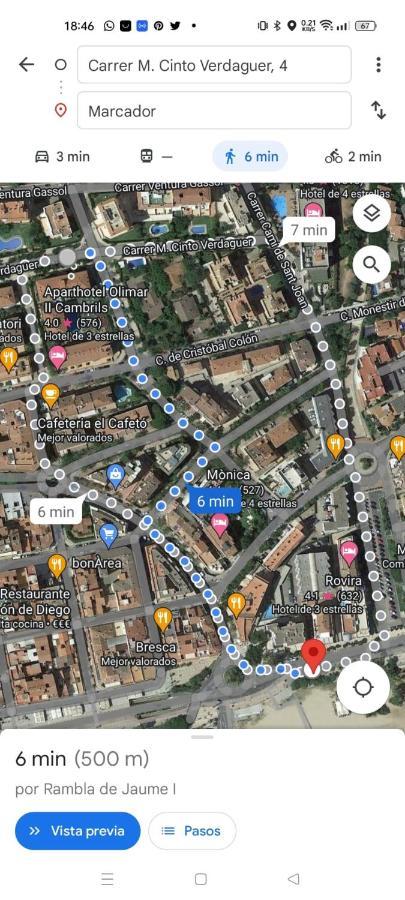 Apartmán Concordia, Con Parking En El Puerto De Cambrils Exteriér fotografie
